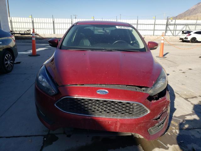 1FADP3F24GL383656 - 2016 FORD FOCUS SE RED photo 5