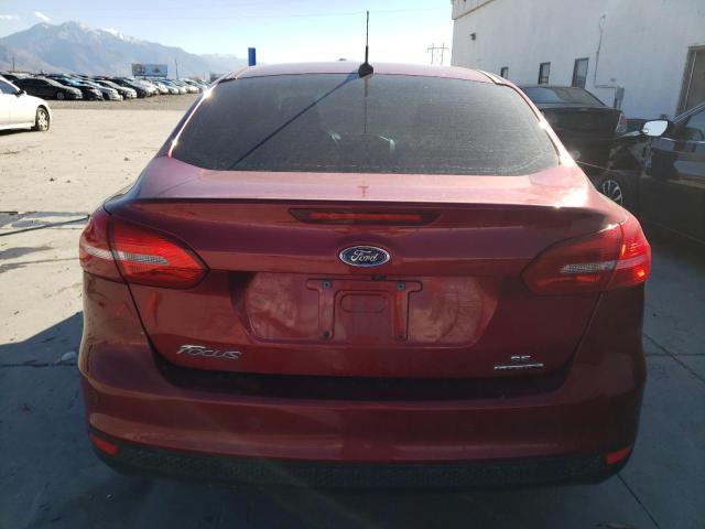 1FADP3F24GL383656 - 2016 FORD FOCUS SE RED photo 6