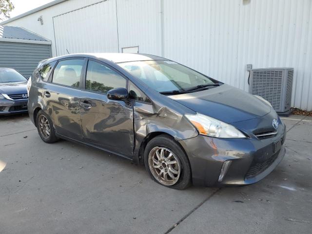 JTDZN3EU1D3250843 - 2013 TOYOTA PRIUS V GRAY photo 4