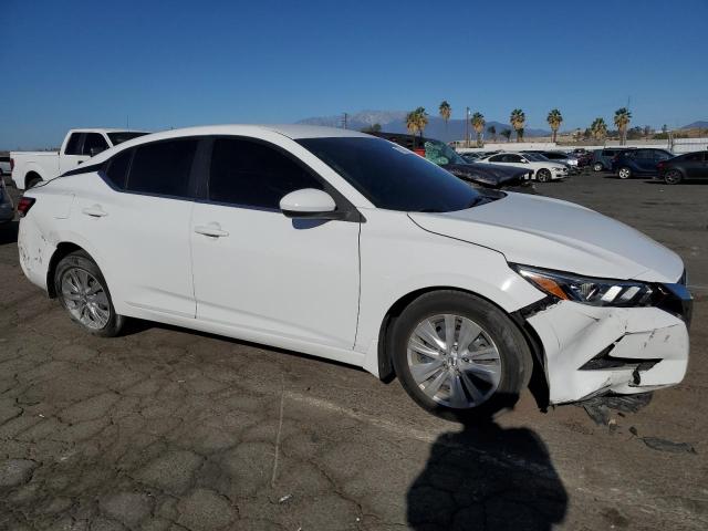 3N1AB8BV7LY283547 - 2020 NISSAN SENTRA S WHITE photo 4