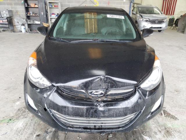 5NPDH4AE1DH184384 - 2013 HYUNDAI ELANTRA GLS BLACK photo 5