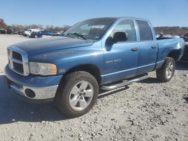 1D7HU18DX4S724315 - 2004 DODGE RAM 1500 ST BLUE photo 1