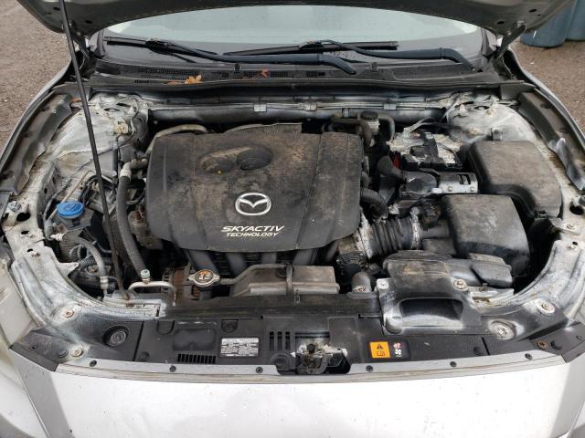 JM1BM1L7XE1168757 - 2014 MAZDA 3 TOURING GRAY photo 11