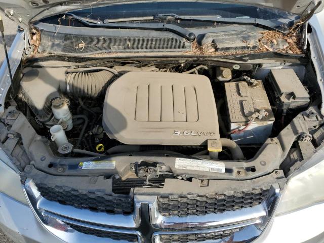 2D4RN3DG8BR616364 - 2011 DODGE GRAND CARA MAINSTREET SILVER photo 12