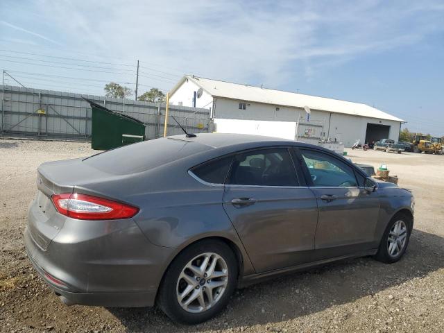 1FA6P0H70E5375751 - 2014 FORD FUSION SE GRAY photo 3