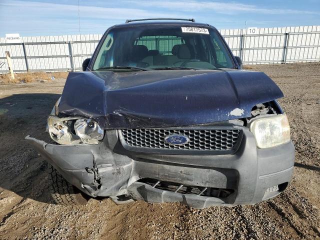 1FMYU92103KE15647 - 2003 FORD ESCAPE XLS BLUE photo 5