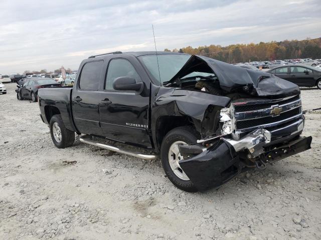 2GCEC13C171529514 - 2007 CHEVROLET SILVERADO C1500 CREW CAB BLACK photo 4