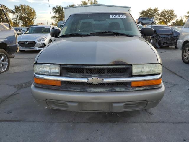 1GCCS195218161433 - 2001 CHEVROLET S TRUCK S10 GRAY photo 5