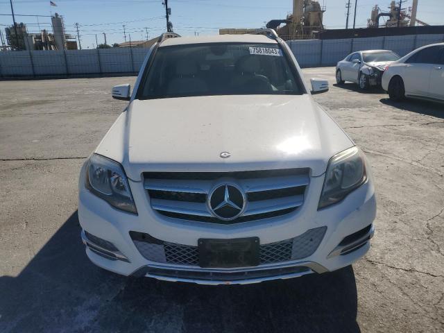 WDCGG0EB7DG153745 - 2013 MERCEDES-BENZ GLK 250 BLUETEC WHITE photo 5