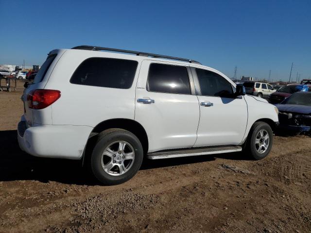 5TDZY68A38S003533 - 2008 TOYOTA SEQUOIA LIMITED WHITE photo 3