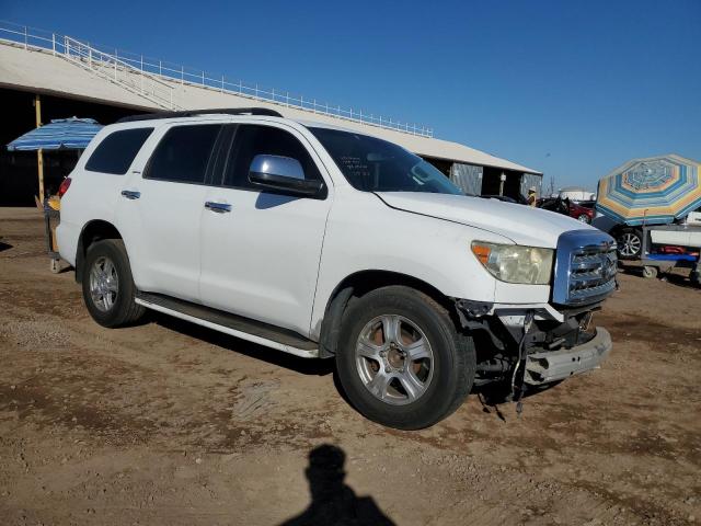 5TDZY68A38S003533 - 2008 TOYOTA SEQUOIA LIMITED WHITE photo 4