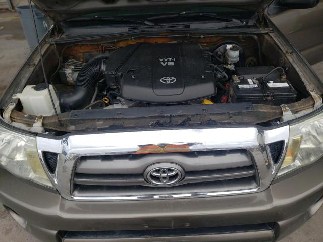 5TEUU4EN0AZ691856 - 2010 TOYOTA TACOMA ACCESS CAB ყავისფერი ფოტო 11