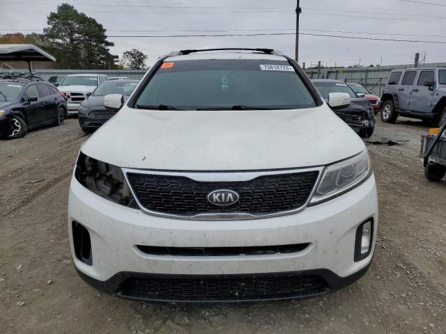 5XYKT4A68EG466383 - 2014 KIA SORENTO LX WHITE photo 5