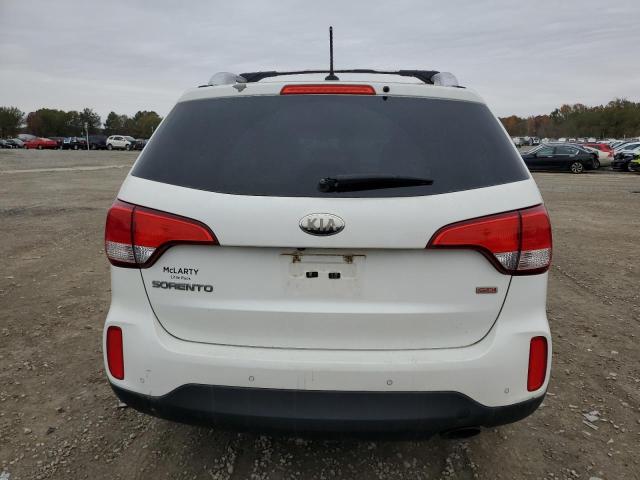 5XYKT4A68EG466383 - 2014 KIA SORENTO LX WHITE photo 6