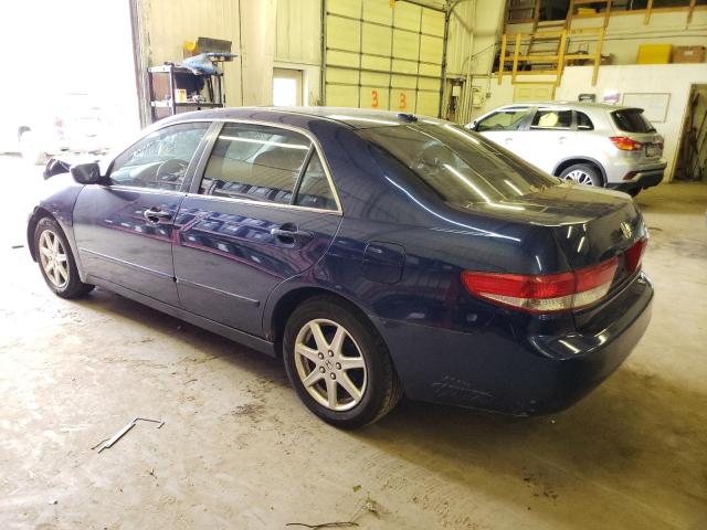 1HGCM66824A046514 - 2004 HONDA ACCORD EX BLUE photo 2