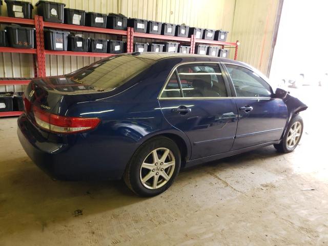 1HGCM66824A046514 - 2004 HONDA ACCORD EX BLUE photo 3