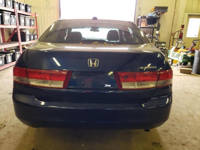 1HGCM66824A046514 - 2004 HONDA ACCORD EX BLUE photo 6