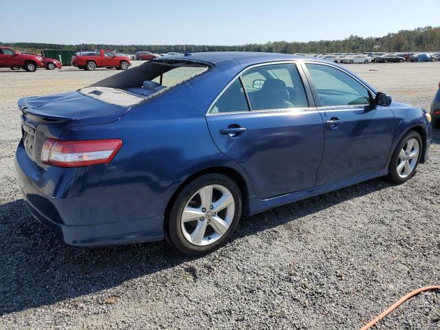 4T1BF3EK8BU621951 - 2011 TOYOTA CAMRY BASE BLUE photo 3