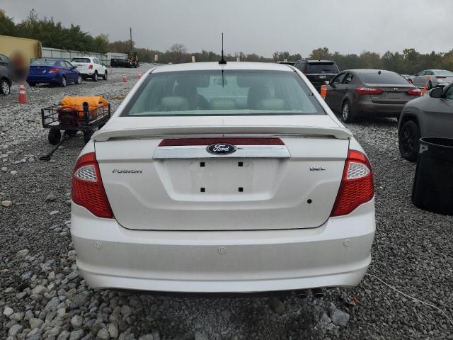 3FAHP0JA8AR119475 - 2010 FORD FUSION SEL WHITE photo 6