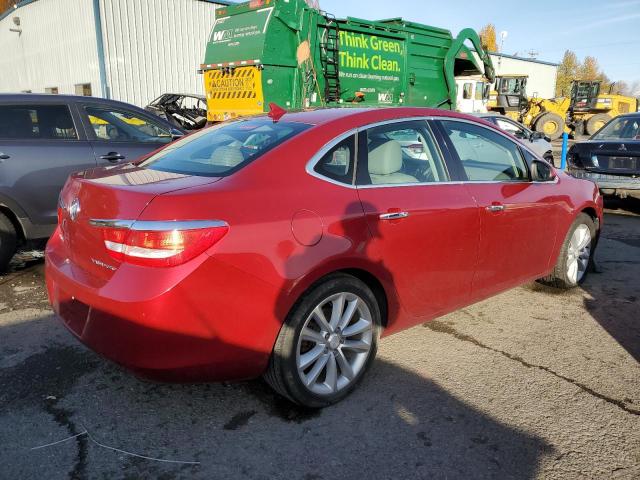 1G4PP5SK0D4186476 - 2013 BUICK VERANO RED photo 3