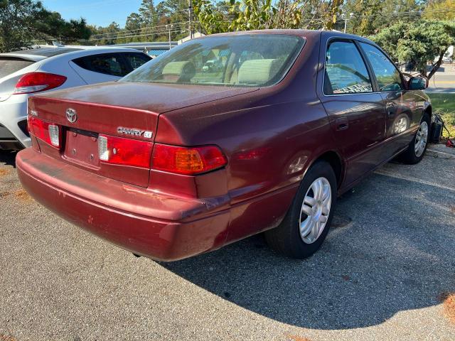 4T1BG22K21U064626 - 2001 TOYOTA CAMRY CE BURGUNDY photo 4