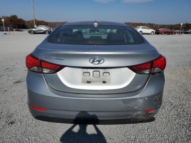 5NPDH4AE5FH619037 - 2015 HYUNDAI ELANTRA SE SILVER photo 6