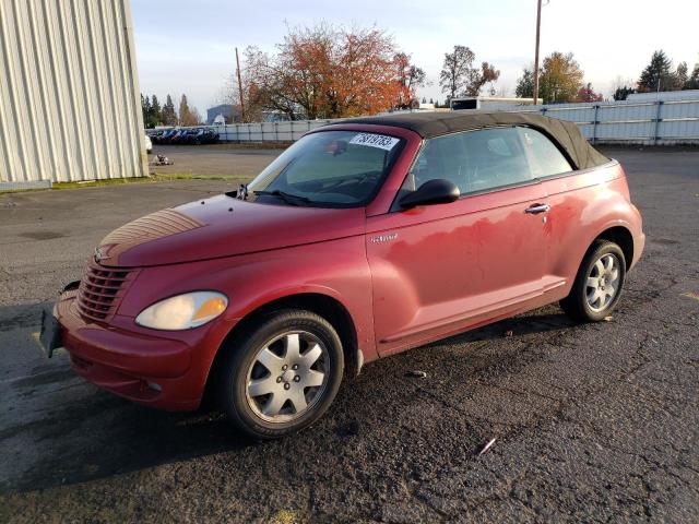 3C3AY55X05T557098 - 2005 CHRYSLER PT CRUISER TOURING RED photo 1