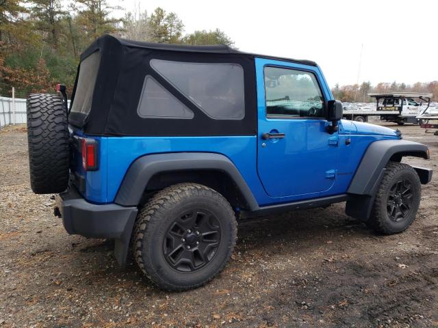 1C4AJWAG0GL266871 - 2016 JEEP WRANGLER SPORT BLUE photo 3