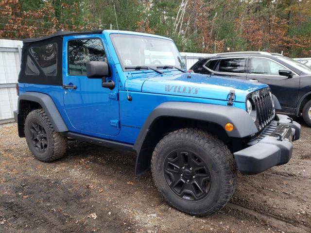 1C4AJWAG0GL266871 - 2016 JEEP WRANGLER SPORT BLUE photo 4