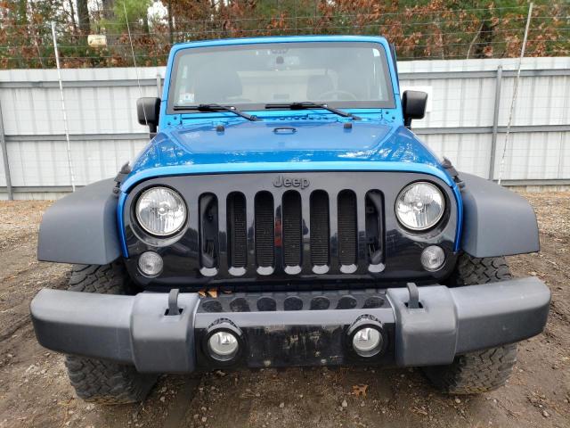 1C4AJWAG0GL266871 - 2016 JEEP WRANGLER SPORT BLUE photo 5