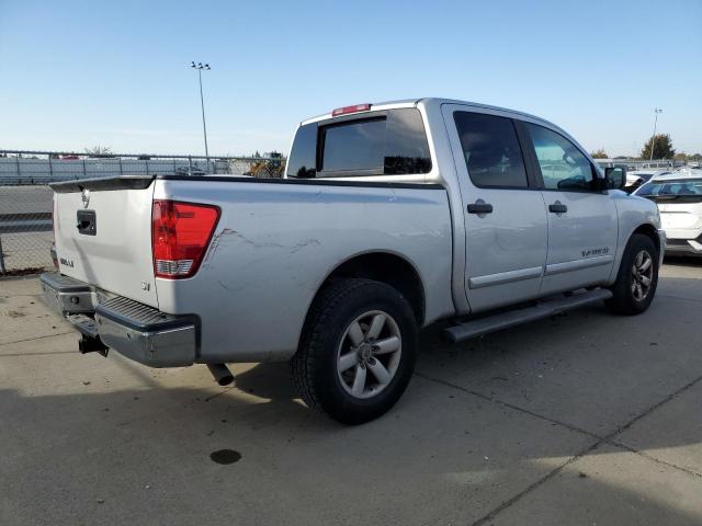 1N6AA0ED0EN506464 - 2014 NISSAN TITAN S SILVER photo 3