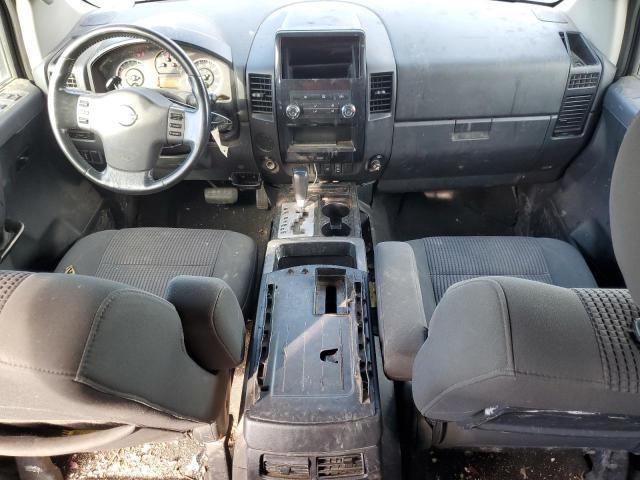 1N6AA0ED0EN506464 - 2014 NISSAN TITAN S SILVER photo 8