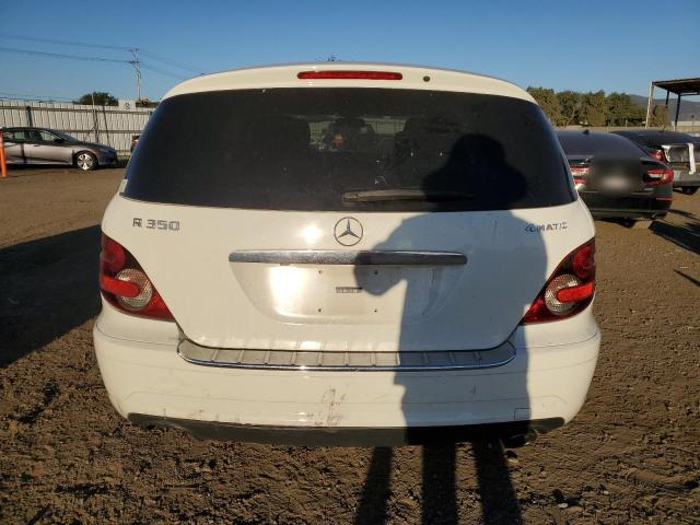 4JGCB6FB5AA104607 - 2010 MERCEDES-BENZ R 350 4MATIC WHITE photo 6