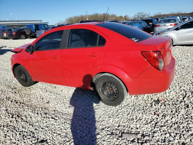 1G1JB5SH0F4103833 - 2015 CHEVROLET SONIC LS RED photo 2