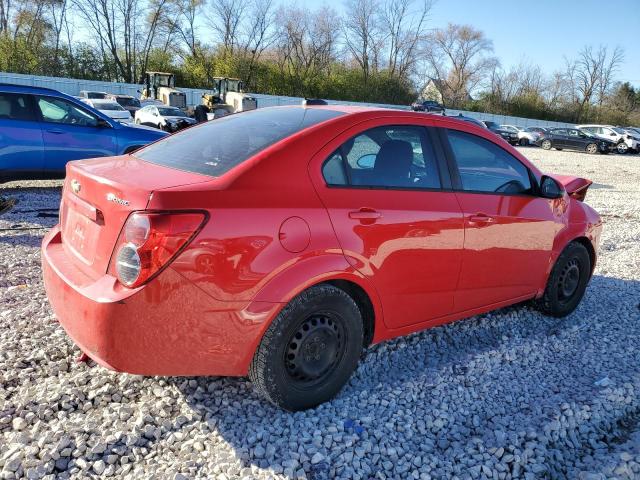 1G1JB5SH0F4103833 - 2015 CHEVROLET SONIC LS 红色 照片 3