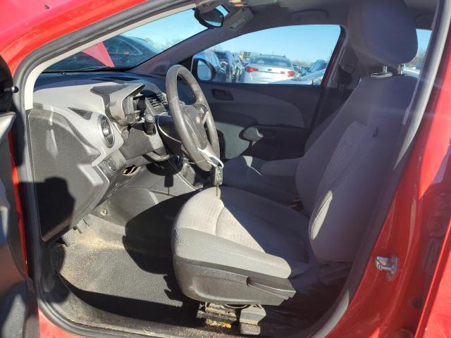 1G1JB5SH0F4103833 - 2015 CHEVROLET SONIC LS 红色 照片 7