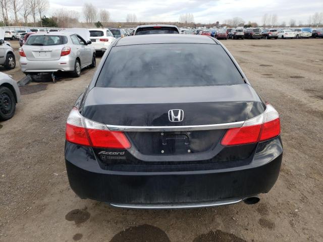 1HGCR2F32DA804141 - 2013 HONDA ACCORD LX BLACK photo 6