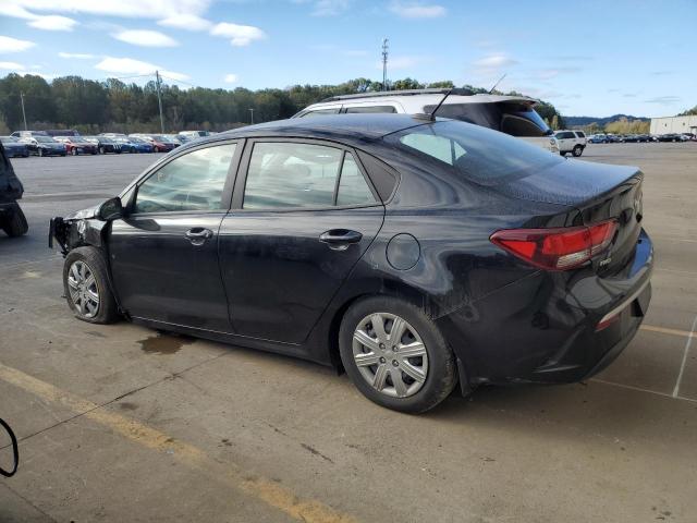 3KPA24AD9NE491366 - 2022 KIA RIO LX BLACK photo 2