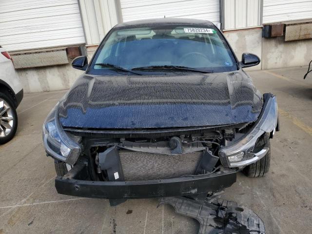 3KPA24AD9NE491366 - 2022 KIA RIO LX BLACK photo 5
