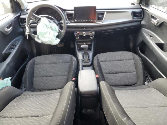 3KPA24AD9NE491366 - 2022 KIA RIO LX BLACK photo 8