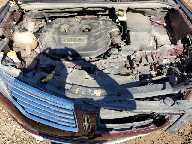 5LMCJ2D96JUL14124 - 2018 LINCOLN MKC SELECT 勃艮第红 照片 12