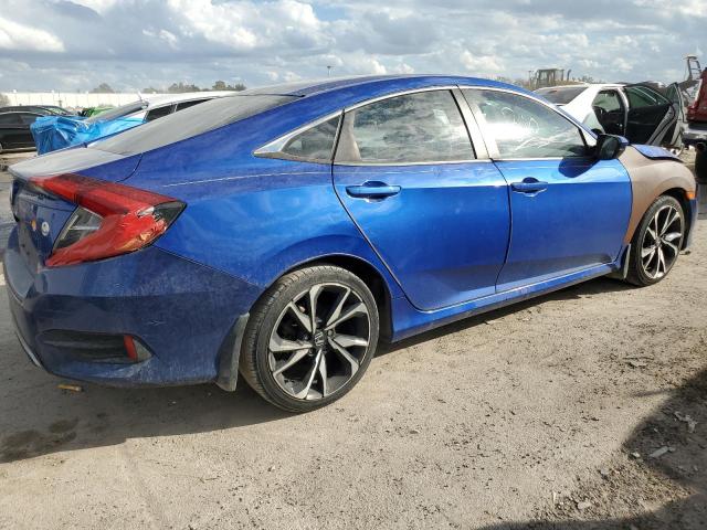 19XFC2F52JE003670 - 2018 HONDA CIVIC LX BLUE photo 3