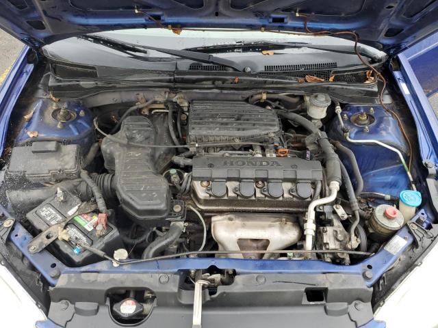 1HGEM22124L063649 - 2004 HONDA CIVIC DX VP Mavi foto 11