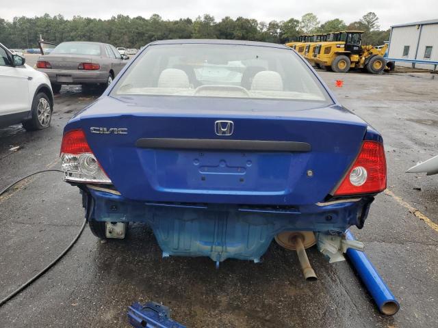 1HGEM22124L063649 - 2004 HONDA CIVIC DX VP Mavi foto 6