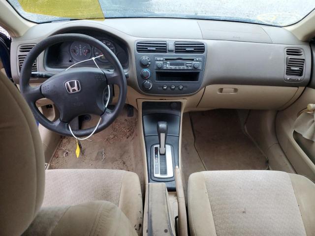 1HGEM22124L063649 - 2004 HONDA CIVIC DX VP Mavi foto 8