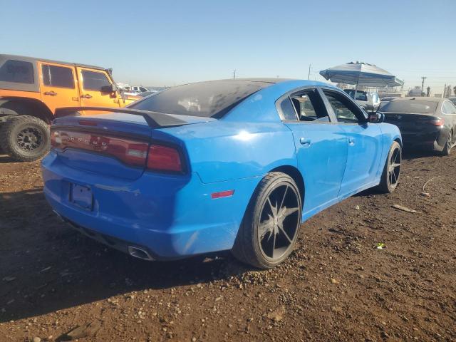 2C3CDXBG6DH570420 - 2013 DODGE CHARGER SE SILVER photo 3