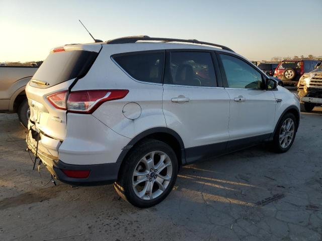 1FMCU0HX4DUD23237 - 2013 FORD ESCAPE SEL WHITE photo 3