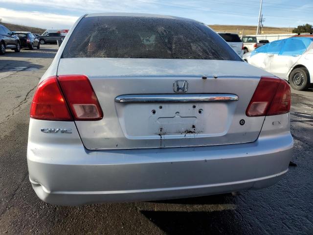 2HGES26782H588827 - 2002 HONDA CIVIC EX SILVER photo 6