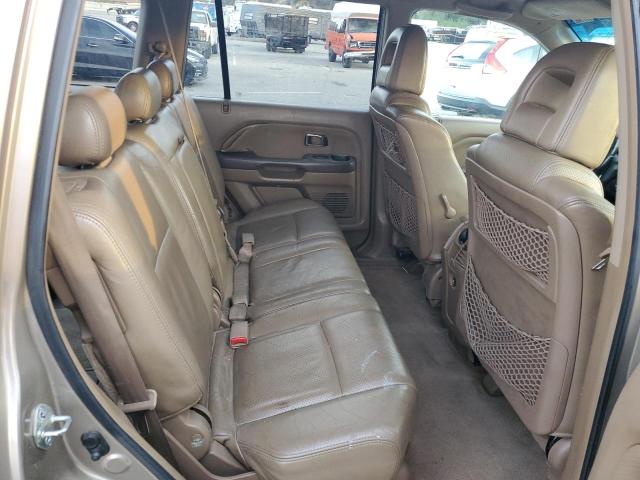 2HKYF18744H564008 - 2004 HONDA PILOT EXL BROWN photo 11