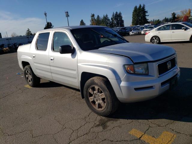 2HJYK163X8H539636 - 2008 HONDA RIDGELINE RTX SILVER photo 4